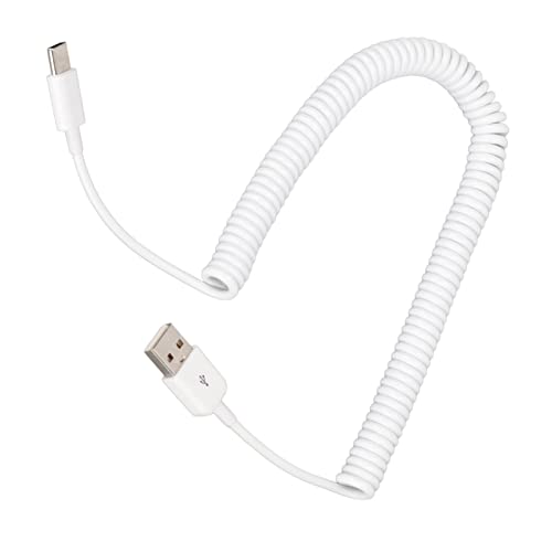 Elprico Coiled USB C -Kabel für Auto, Kabel Vom Typ C Coiled Cable Fast, USB an USBC Coiled Cable, USB C -Ladegerät, 480 Mbit/S Schnelles Datenerweiterungskabel für die Meisten Elprico Coiled USB C -Kabel für Auto, Kabel Vom Typ C Coiled Cable Fast, USB an USBC Coiled Cable, USB C -Ladegerät, 480 Mbit/S Schnelles Datenerweiterungskabel für die Meisten von Elprico