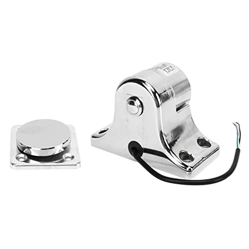 Elprico Elektromagnetischer Türhalter Zinklegungslegel Silber 55 Kg Feuertürbodenstopper aus Sicherheit in Wohnkultur von Elprico