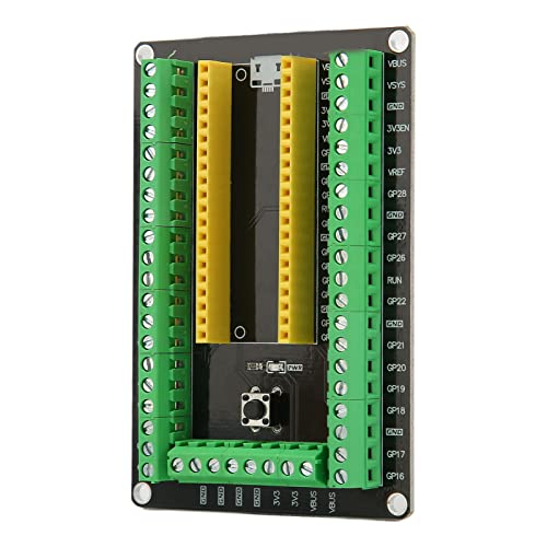 Erweiterungsplatine für Pico, GPIO-Terminalblock-Breakout-Platine für Pico-Entwicklungsplatine von Elprico