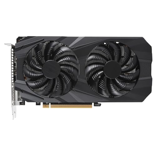 Elprico GTX1060 Gaming-Grafikkarte, mit 3 GB GDDR5 192 Bit, Unterstützt DirectX 12.1, OpenGL 4.5 und HDCP, DisplayPort DVI HDMI Dual Fan Desktop-Computer-Grafikkarte, GPU-Grafikkarte von Elprico