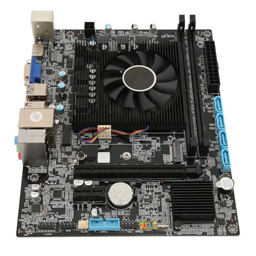 Elprico H170 Gaming-Motherboard, Computer-Motherboard mit DDR4-Speicher, für I7 6700HQ-CPU, USB 3.0, SATA 3.0, VGA-HD-Multimedia-Schnittstelle, Desktop-Mainboard mit Kühler von Elprico