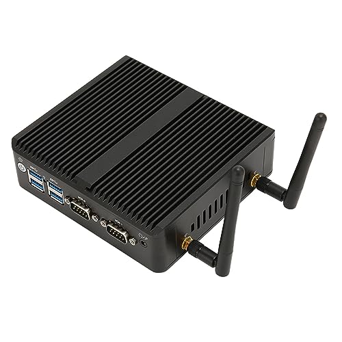 Elprico Industrieller -PC mit Zwei Gigabit-LAN-Ports, DDR4-Speicher, Unterstützung für 4K, Beständig Gegen Hohe/niedrige Temperaturen (CPU J4125+DDR4 8G+SSD 128G EU-Stecker) Elprico Industrieller -PC mit Zwei Gigabit-LAN-Ports, DDR4-Speicher, Unterstützung für 4K, Beständig Gegen Hohe/niedrige Temperaturen (CPU J4125+DDR4 8G+SSD 128G EU-Stecker) von Elprico