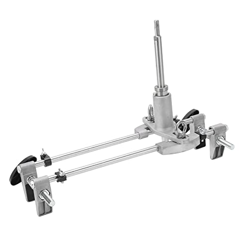 Elprico Massivholz Mortiser Machine Kit Industrial Grade Türverriegelungslochöffner Zum Schnellen Schneiden, für Tischlerprojekte, Legierungsstahl Silber von Elprico