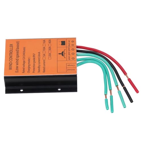 Elprico Mini Windturbinengenerator Controller Erhöhte Wärmeissipation Windmantel Windturbinenladung Controller für eine Sichere und Stabile Ladung von Elprico