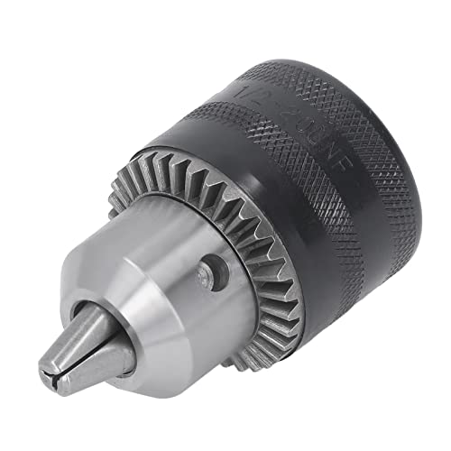 Elprico Pneumatic Drill Chuck 1/16‑1/2in Langes Lebensdauer für Holz oder Metall, Hohe Kohlenstoffstahl, Stahl mit Hohem Kohlenstoffstahl von Elprico