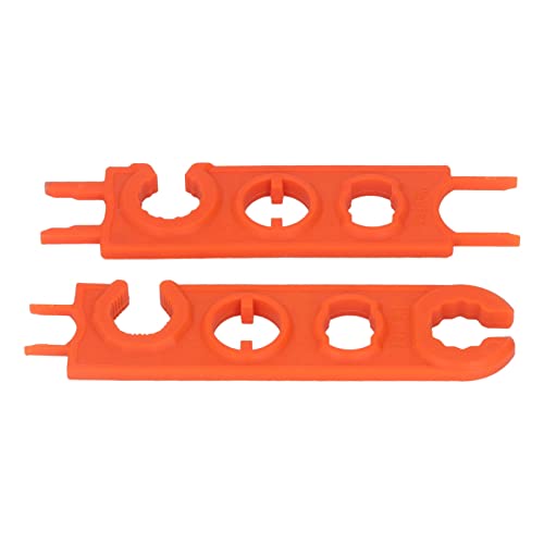 Elprico Professioneller Solaranschlussschlüssel für Schnelle Anschlussarbeit, Universal Loch Design für Verlängerung Solar PV Draht - 1 Paar von Elprico