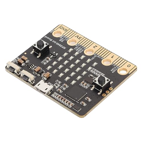 Elprico RP2040 Micro Bit Dev Board RP2040 Prozessor mit LED-Licht für die Programmierung von Computerspiel-Robotersteuerung Elprico RP2040 Micro Bit Dev Board RP2040 Prozessor mit LED-Licht für die Programmierung von Computerspiel-Robotersteuerung von Elprico