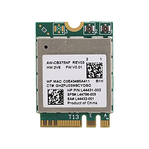 Elprico RTL8822CE Dual Frequency 2.4/5.0GHz Bluetooth 5.0 WiFi -Modul Wireless Network Card für wins 10/Linux/Android. Vielseitig, Zuverlässig, Miniaturisierung, mit M.2 NGFF von Elprico