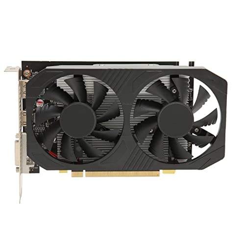 Elprico RX 560 Gaming Grafikkarte,GPU 128bit 4GB GDDR5 60Hz Ausgang 4K Grafikkarte,Dual Cooling Fans Computerzubehör für Gaming PC von Elprico