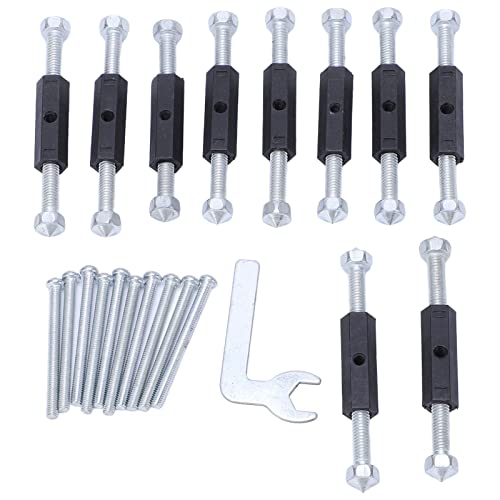 Elprico Schaltkasten -Reparaturwerkzeugsatz Ein Starkes Leichtmetall -Stahlverschluss Kit für Box Socket Switch Installation Standard 86 Typ Reparaturkit (86 Isolierstrebe) von Elprico