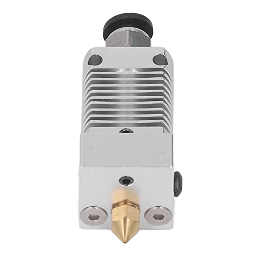 Elprico Thread Connection Hotend 3D -Druckerzubehör für CR10 - Einfache Installation Preasembled Design Geeignet für Ender 3 Aluminiumlegiermaterial 1 X Extruder Kit (Silver) von Elprico