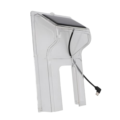 Elprico Transparente Kunststoff -Türklingel -Regenabdeckung, Wasserdichte Beschützer -Schild -Türklingel -Push -Button -Wetter -Blockierungsabdeckung, Solarpanel Türklingelabdeckung, von Elprico