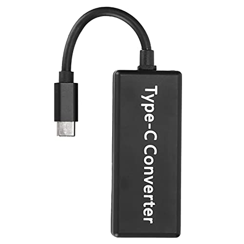 Elprico Typ-C-Konverter, USB-C-Adapter für MagSafe 2 in One für MacBook, Switch-Spielekonsolen, Mobiltelefone, Notebooks(Schwarz) von Elprico