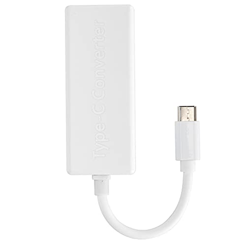 Elprico Typ-C-Konverter, USB-C-Adapter für MagSafe 2 in One für MacBook, Switch-Spielekonsolen, Mobiltelefone, Notebooks(Weiß) von Elprico