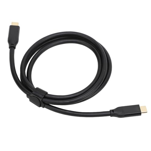 Elprico USB-C-auf-USB-C-Kabel, USB-C-3.2-Gen-2-48-V-5A-PD3.1-Kabel, 4K@60Hz-Videoausgangskabel, USB-Stecker-auf-Stecker-Kabel, Kompatibel mit Thunderbolt 3, 4 Anschlüsse für von Elprico