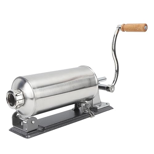 Elprico Wurst Stuffer Effizienter 3L Edelstahl Manual Füllmaschine für die Küche zu Hause. von Elprico