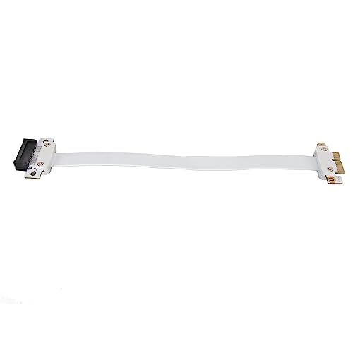 PCI e PCI Express 1X-Verlängerungskabel mit Vergoldetem Stecker, Stabil und Langlebig, Full-Speed-Signal, 5 cm, Geeignet für High-End-Soundkarten (30cm) von Elprico