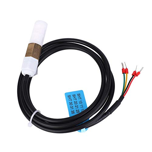 Temperatursensor, digitaler Temperaturfeuchtesensor Kupfer Kunststoffgehäuse Hohe Genauigkeit für Boden FS400-SHT3X(SHT30) von Elprico