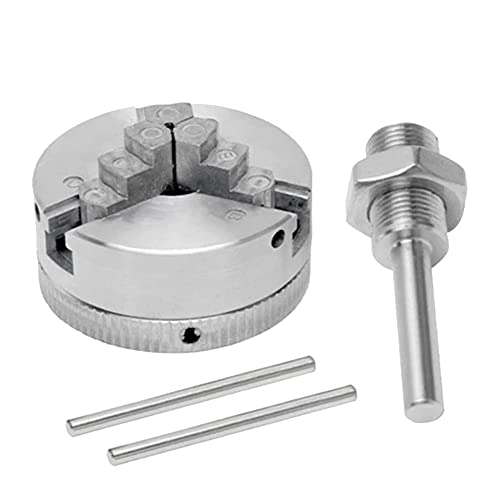 Elqubkan Bohrfutter-Set für Mini-Drehmaschine, Bohrfutter-Set und Verlängerungskurbel, Z011, Bohrfutter für Elektrobohrmaschine Elqubkan Bohrfutter-Set für Mini-Drehmaschine, Bohrfutter-Set und Verlängerungskurbel, Z011, Bohrfutter für Elektrobohrmaschine von Elqubkan