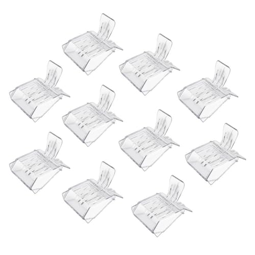 Elqubkan Imkerei Transparente Clips Bienenkönigin Clip Bienenkönigin Käfig Catcher Bienenkönigin Clips für Bienen von Elqubkan