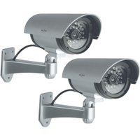 2er Set Kamera-Attrappe Dummy Infrarot-LEDs Fake Nachtsicht, Batterien 2er Set Kamera-Attrappe Dummy Infrarot-LEDs Fake Nachtsicht, Batterien von Elro