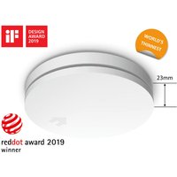 Elro - 10 Jahres Rauchmelder flach mit Nachtmodus, Selbsttest & q Siegel Elro - 10 Jahres Rauchmelder flach mit Nachtmodus, Selbsttest & q Siegel von Elro