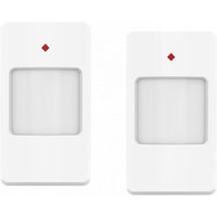 Elro - Bewegungsmelder 9m / 110° 2er Set für AS90S Home+ Alarmanlage mit App von Elro