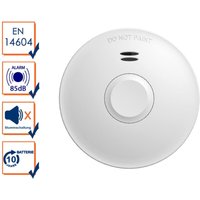 Elro - Funk Rauchmelder vernetzbar mit 10 Jahres Batterie, Testknopf, Stummschaltung von Elro