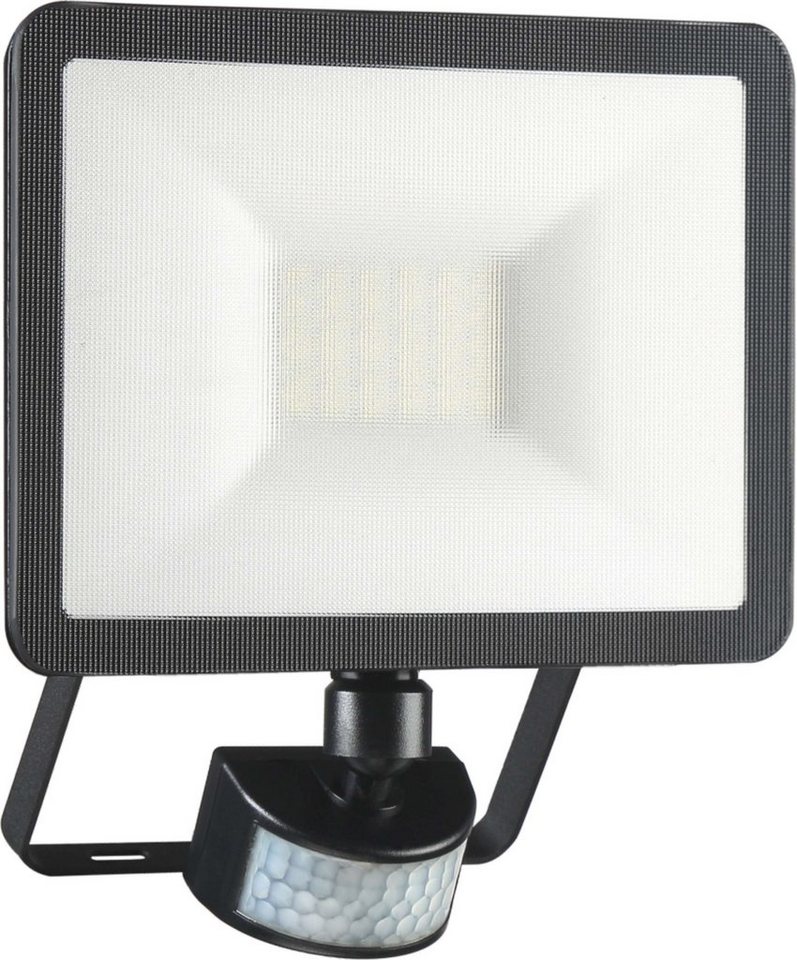 Elro LED Wandstrahler LF60, LED fest integriert, Tageslichtweiß, LED-Strahler, Bewegungsmelder, Wasserdicht, Frostbeständig von Elro