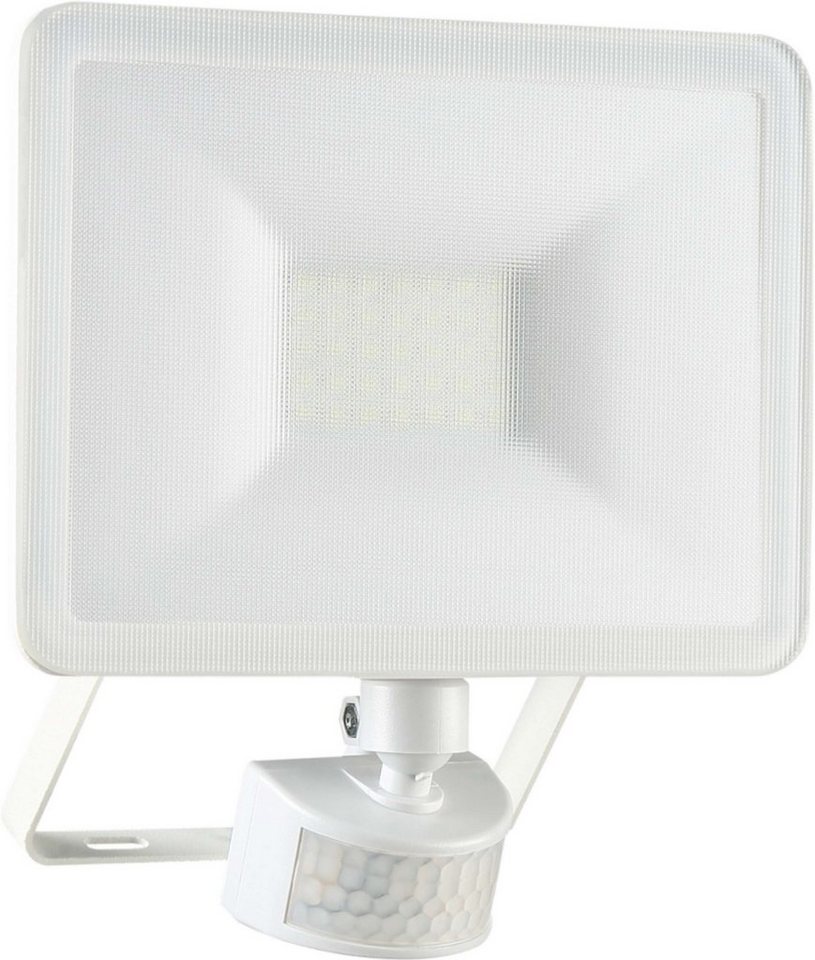 Elro LED Wandstrahler LF60, LED fest integriert, Tageslichtweiß, LED-Strahler, Bewegungsmelder, Wasserdicht, Frostbeständig von Elro