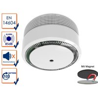 Elro - Optischer Mini Rauchmelder mit 10 Jahres Batterie & Magnethalterung von Elro