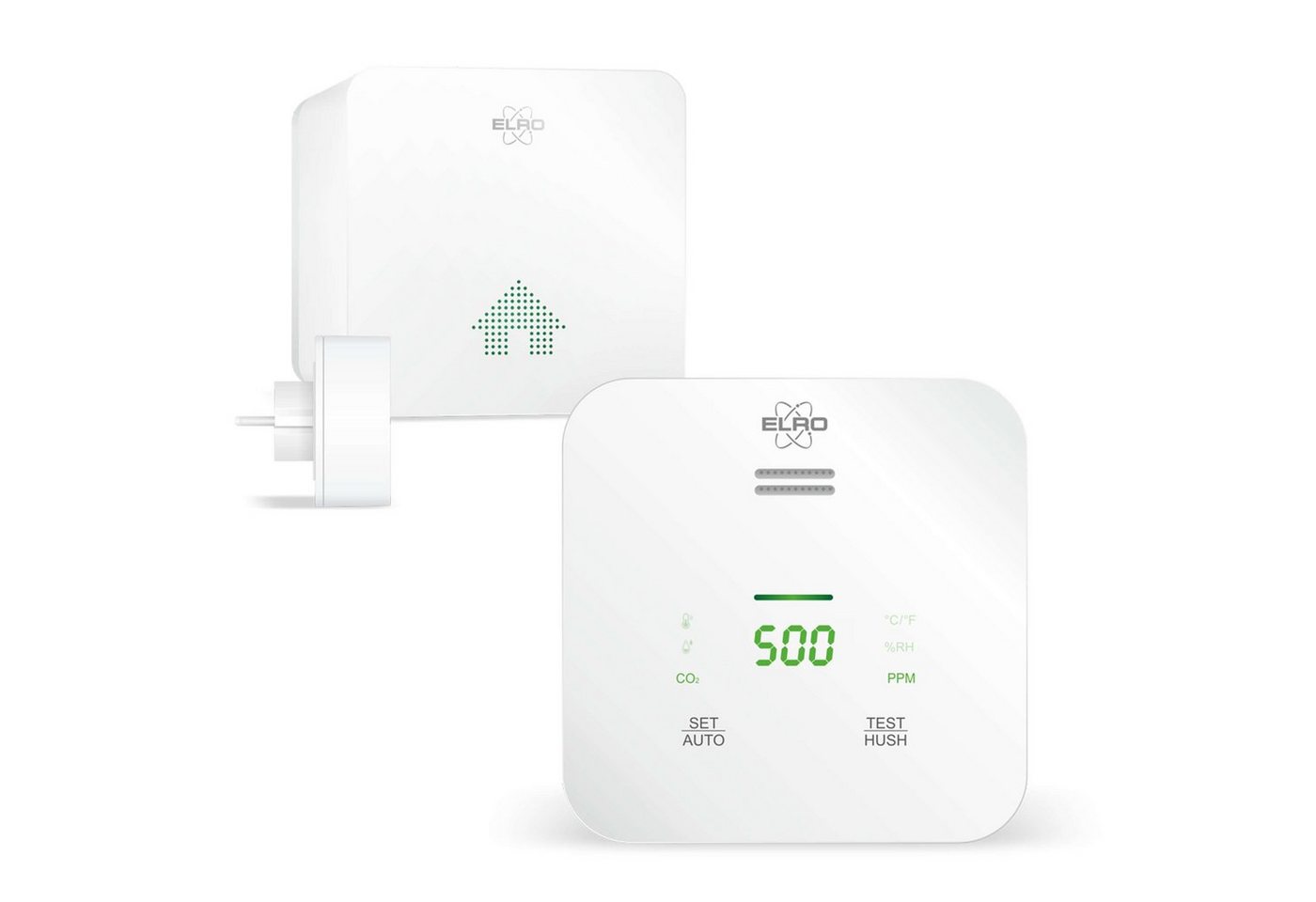 Elro SF500CO2 Rauchmelder (ELRO Connects SF500CO2 Wifi CO2 Meter Kit) von Elro