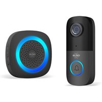 Video Türsprechanlage, Klingel mit Kamera WLAN auf Handy, Funkklingel wetterfest von Elro