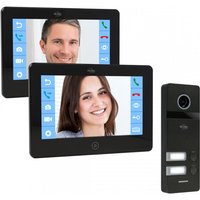 Video Türsprechanlage für 2 Familienhaus mit 7 Monitoren und Full HD Kamera von Elro