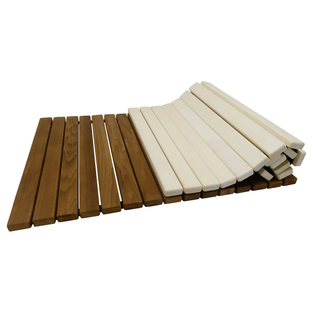 Sauna-Bodenmatte aus Holz von Elsässer GmbH
