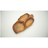 1970Er Jahre Monkeypod Holzblatt Geformte Schüssel I Drei Schlitz Herbst Blatt Themen Holztablett Mcm Servierschüssel/Teller Boho 1970Er Jahre Monkeypod Holzblatt Geformte Schüssel I Drei Schlitz Herbst Blatt Themen Holztablett Mcm Servierschüssel/Teller Boho von ElsiesCottageStore