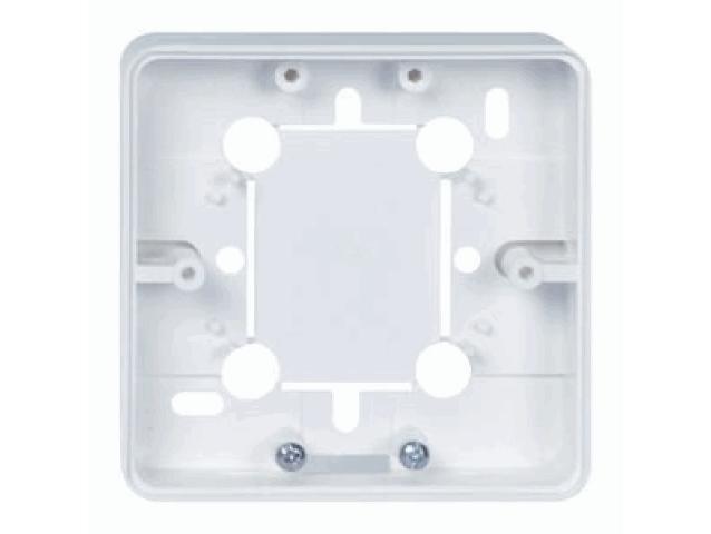 ELSO Geräteträger flach 20mm Renovierung perlweiß, Aufputz, 504100 von Elso