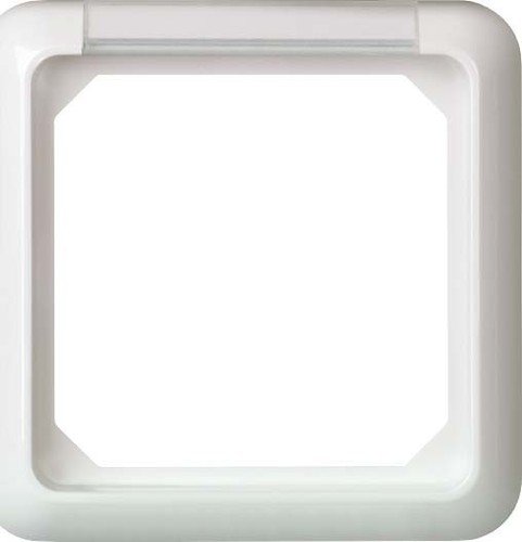 Elso 224100 1fach Fashion Thermo perlweiss Rahmen 1-Fach FAB pw von Elso