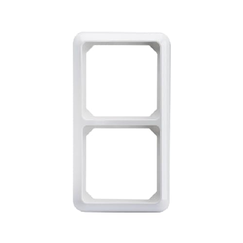 Elso 224204 2fach Fashion Thermo reinweiss Rahmen 2-Fach FAB rw von Elso