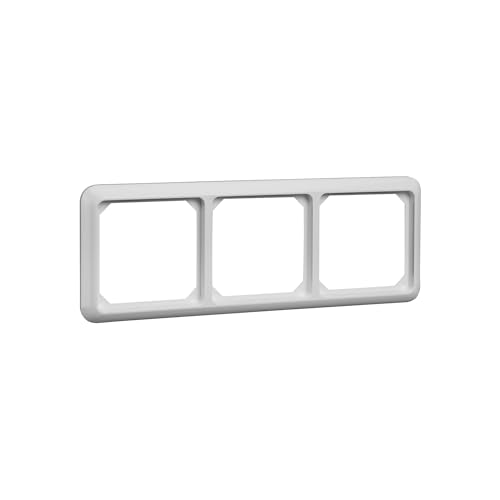 Elso 224304 3fach Fashion Thermo reinweiss Rahmen 3-Fach FAB rw von Elso