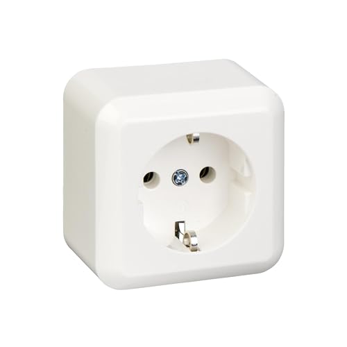 Elso 385004 AP CONTURA reinweiss Steckdose 16A STK Con rw von Elso