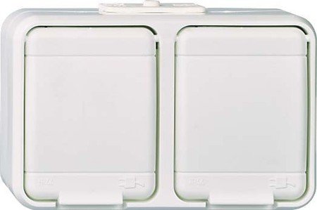 Elso 445402 2f. 16A waagerecht sepiabraun Steckdose 2-Fach für vorverdrahtet Steckklemme ATO, sepiabaraun Elso 445402 2f. 16A waagerecht sepiabraun Steckdose 2-Fach für vorverdrahtet Steckklemme ATO, sepiabaraun von Elso