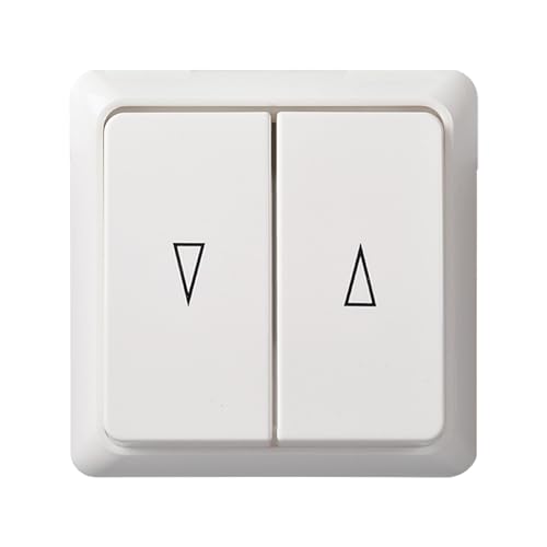 Elso 502804 Jalousietaster 10A Steckklemmen Re Nov ierung, reinweiß Elso 502804 Jalousietaster 10A Steckklemmen Re Nov ierung, reinweiß von Elso