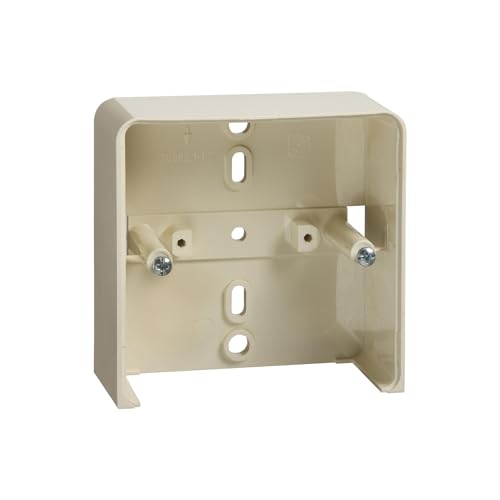 Elso 504110 leer 1fach für AP RENOVIERUNG perlweiss Geräteträger leer.1-Fach.pw von Elso