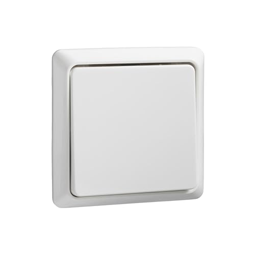 Elso 506204 42V/1A Aufputz RENOVIERUNG reinweiss Taster von Elso