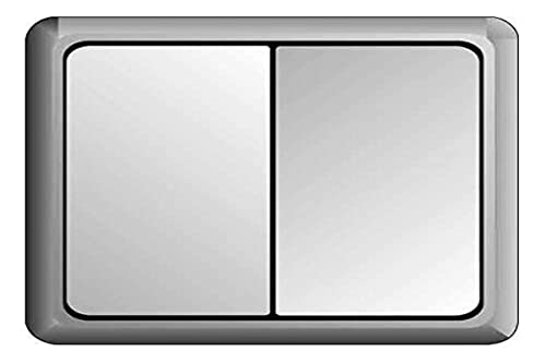 Elso 506254 Doppeltaster 42V/1A AP RENOVIERUNG reinweiss DOP.tast.Aufbau.1A.42V Ren rw von Elso