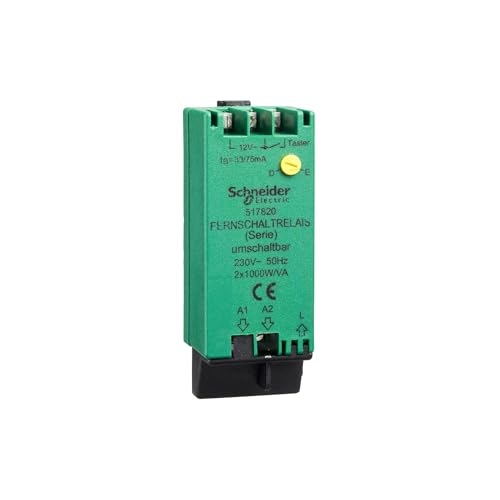 Elso 517820 elektronischer Fernschaltrelais RENOVIERUNG grün Elektron.Fernschaltrel.2x1000W von Elso