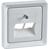 Elso Zentralplatte rw UAE 2xRJ45,Rutenbeck 206414 - 206414 von Elso