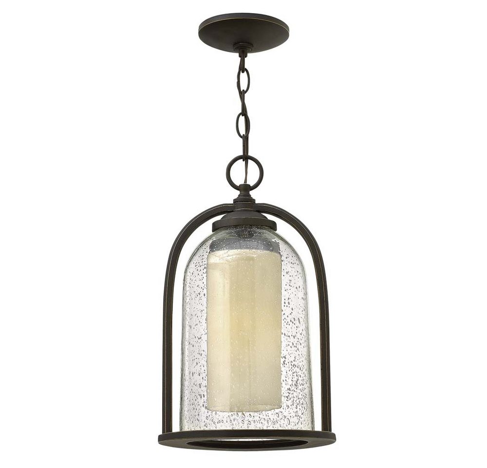 Elstead LIGHTING Außen-Deckenleuchte, Leuchtmittel nicht inklusive, Außenleuchte Pendelleuchte Hängeleuchte Glockenform ALU Glas Bronze D Elstead LIGHTING Außen-Deckenleuchte, Leuchtmittel nicht inklusive, Außenleuchte Pendelleuchte Hängeleuchte Glockenform ALU Glas Bronze D von Elstead LIGHTING