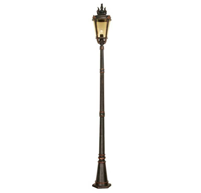 Elstead LIGHTING Außen-Stehlampe, Leuchtmittel nicht inklusive, Außenleuchte Kandelaber Stehleuchte Gartenlampe Wegeleuchte Bronze von Elstead LIGHTING